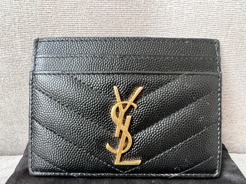 Yves Saint Laurent (YSL) Black Card Holder (RRP £230)