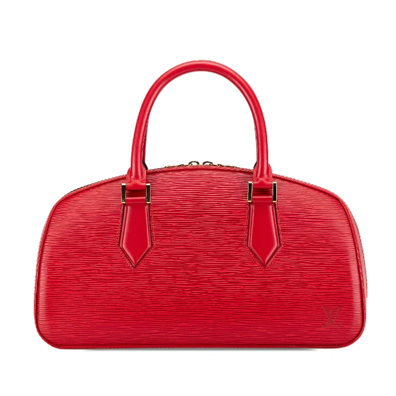 Red Louis Vuitton Epi Jasmine Handbag