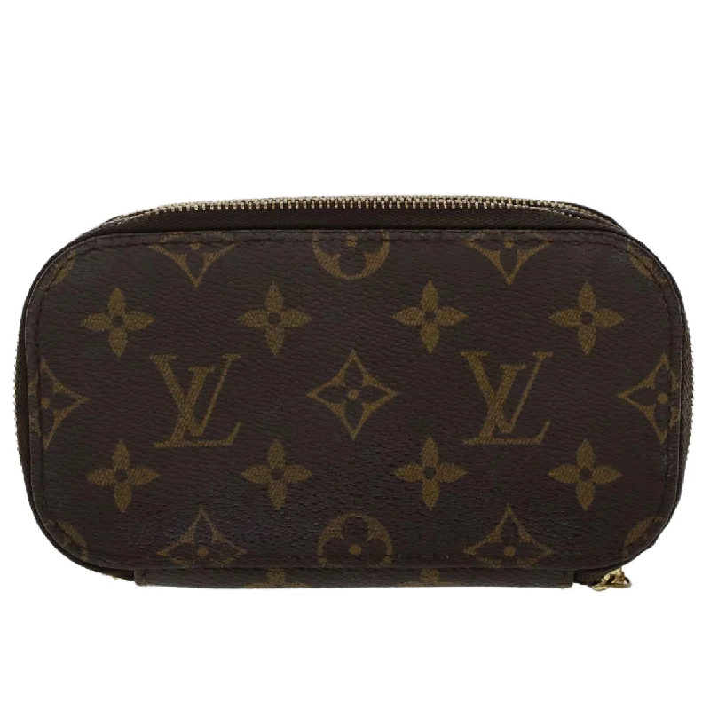 LOUIS VUITTON Monogram Trousse Brush PM Cosmetic Pouch M47510 LV  47866